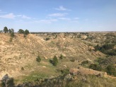 Badlands of the Hell Creek Formation